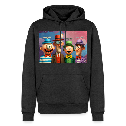 Gedankenkreise auf Hochtouren | Männer Premium Hoodie - Anthrazit meliert
