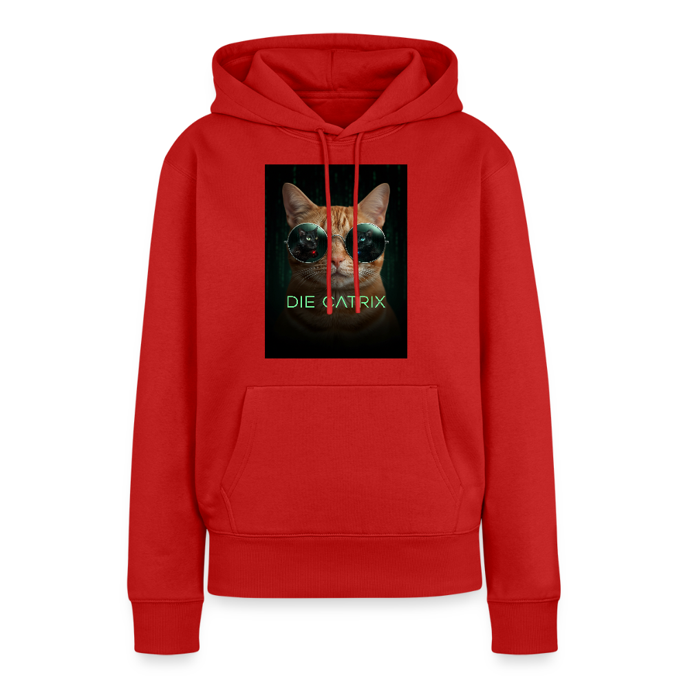 Die Catrix – Krümel erwacht | Frauen Premium Hoodie - Rot