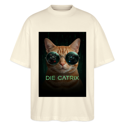 Die Catrix – Krümel erwacht | Stanley/Stella Oversized Unisex Bio T-Shirt Blaster - Natur