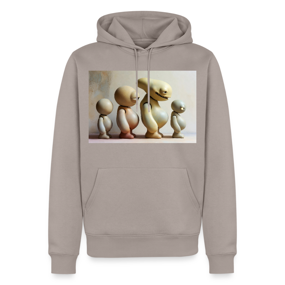 So wachsen wir also | Männer Premium Hoodie - Taupe
