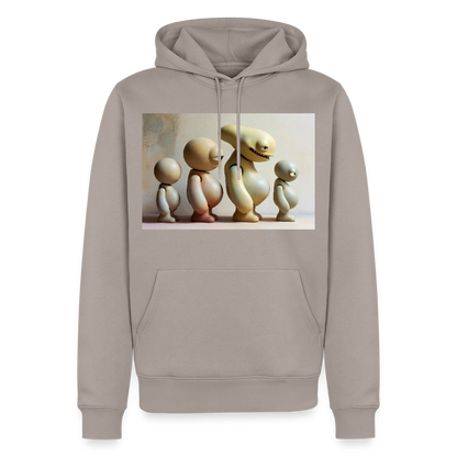 So wachsen wir also | Männer Premium Hoodie - Taupe