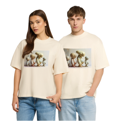 So wachsen wir also | Stanley/Stella Oversized Unisex Bio T-Shirt Blaster - Natur