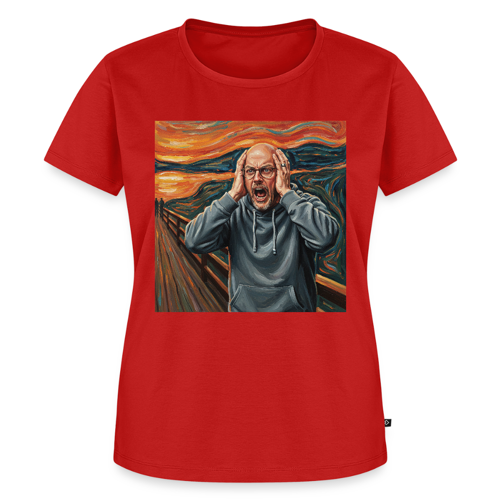 Der Schrei… wenn es wirklich reicht | Frauen Premium T-Shirt - Rot