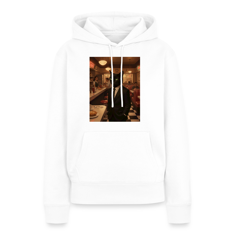 Krümel – Royale mit Pfote | Frauen Premium Hoodie - Weiß
