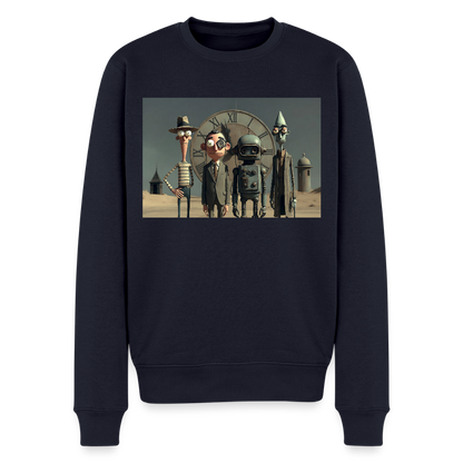 Pünktlich zu spät – Die seltsame Gesellschaft |  Männer Premium Pullover - Navy