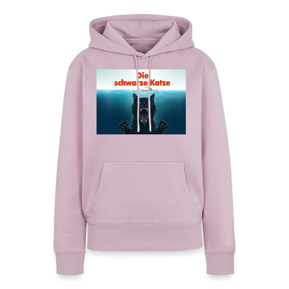 Die schwarze Katze – Krümel taucht auf | Frauen Premium Hoodie - Altrosa