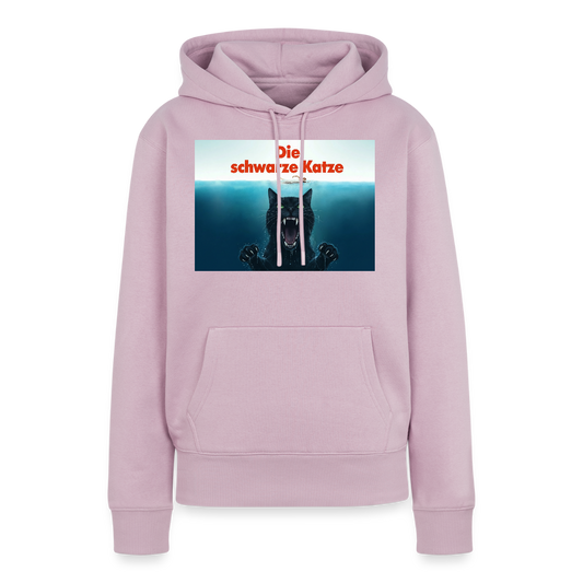 Die schwarze Katze – Krümel taucht auf | Frauen Premium Hoodie - Altrosa