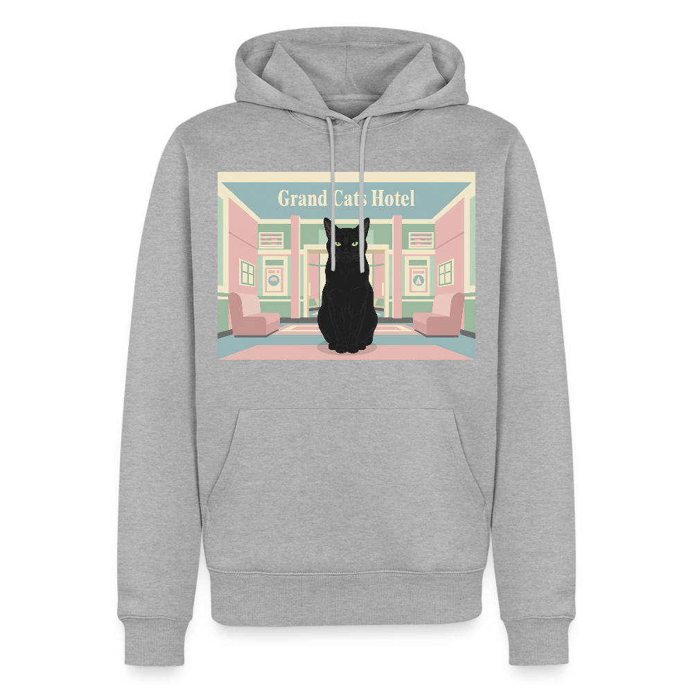 Grand Hotel Krümel | Männer Premium Hoodie - Grau meliert
