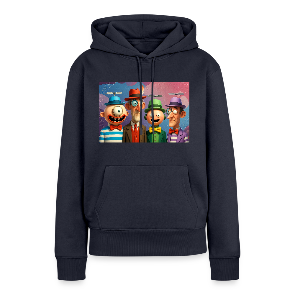 Gedankenkreise auf Hochtouren | Frauen Premium Hoodie - Navy