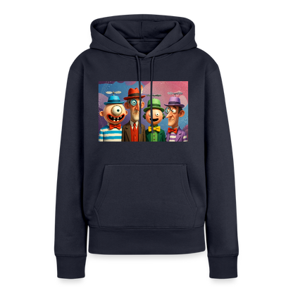 Gedankenkreise auf Hochtouren | Frauen Premium Hoodie - Navy