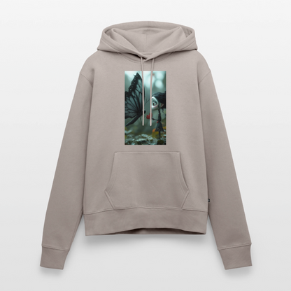 Mut für einen Moment | Frauen Premium Hoodie - Taupe