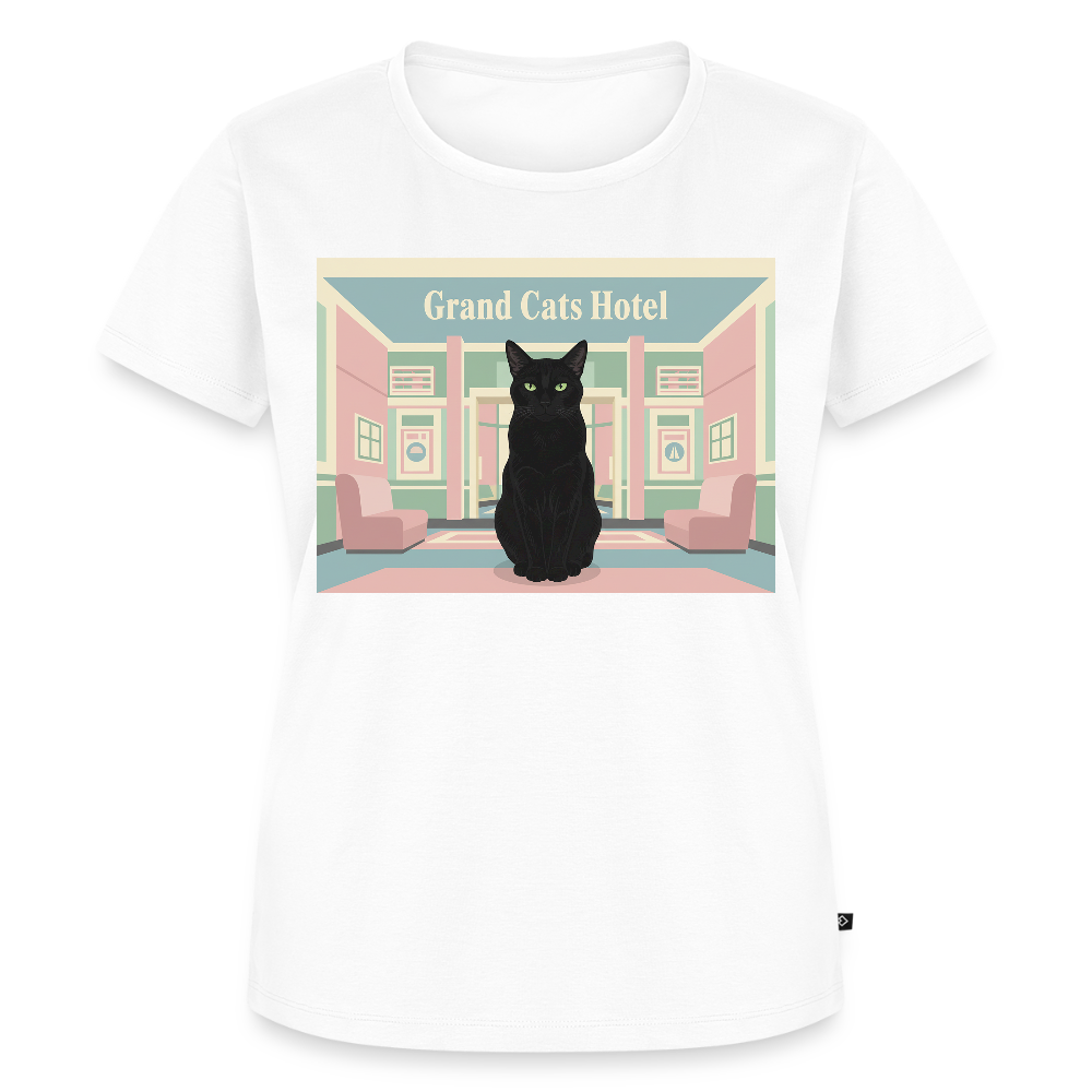 Grand Hotel Krümel | Frauen Premium T-Shirt - Weiß