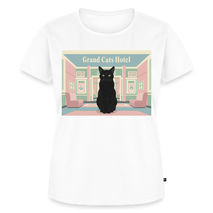 Grand Hotel Krümel | Frauen Premium T-Shirt - Weiß