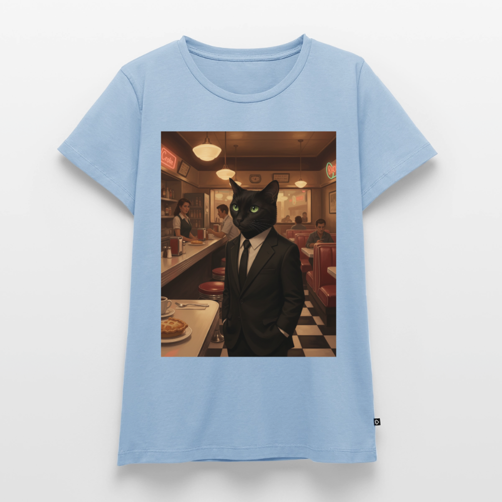Krümel – Royale mit Pfote | Frauen Premium T-Shirt - Hellblau