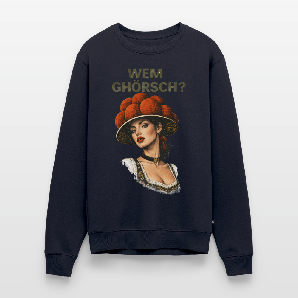 Wem ghörsch? – Schwarzwald Edition |  Männer Premium Pullover - Navy