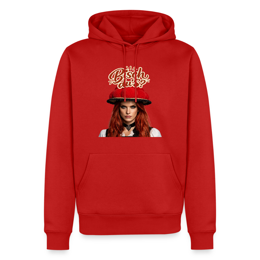 Bisch du’s? – Schwarzwaldmädel | Männer Premium Hoodie - Rot