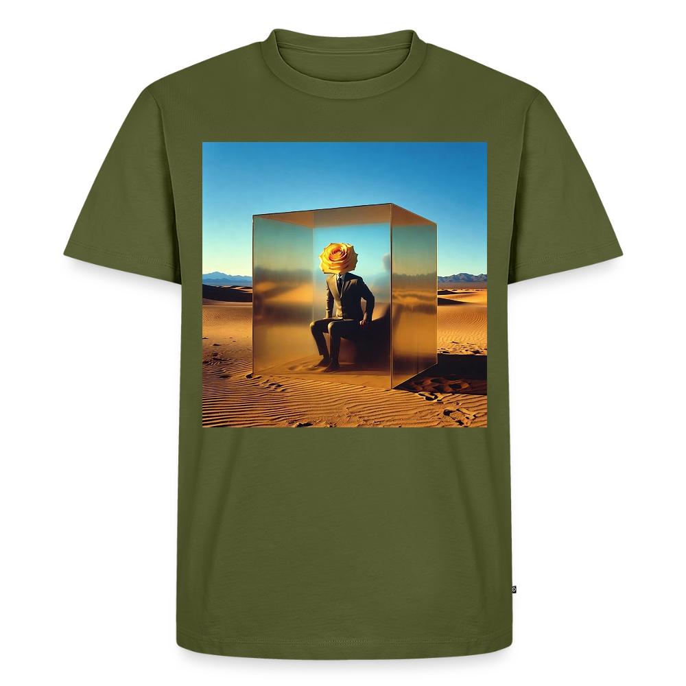 Gefühle unter Glas | Männer Premium T-Shirt - Khaki