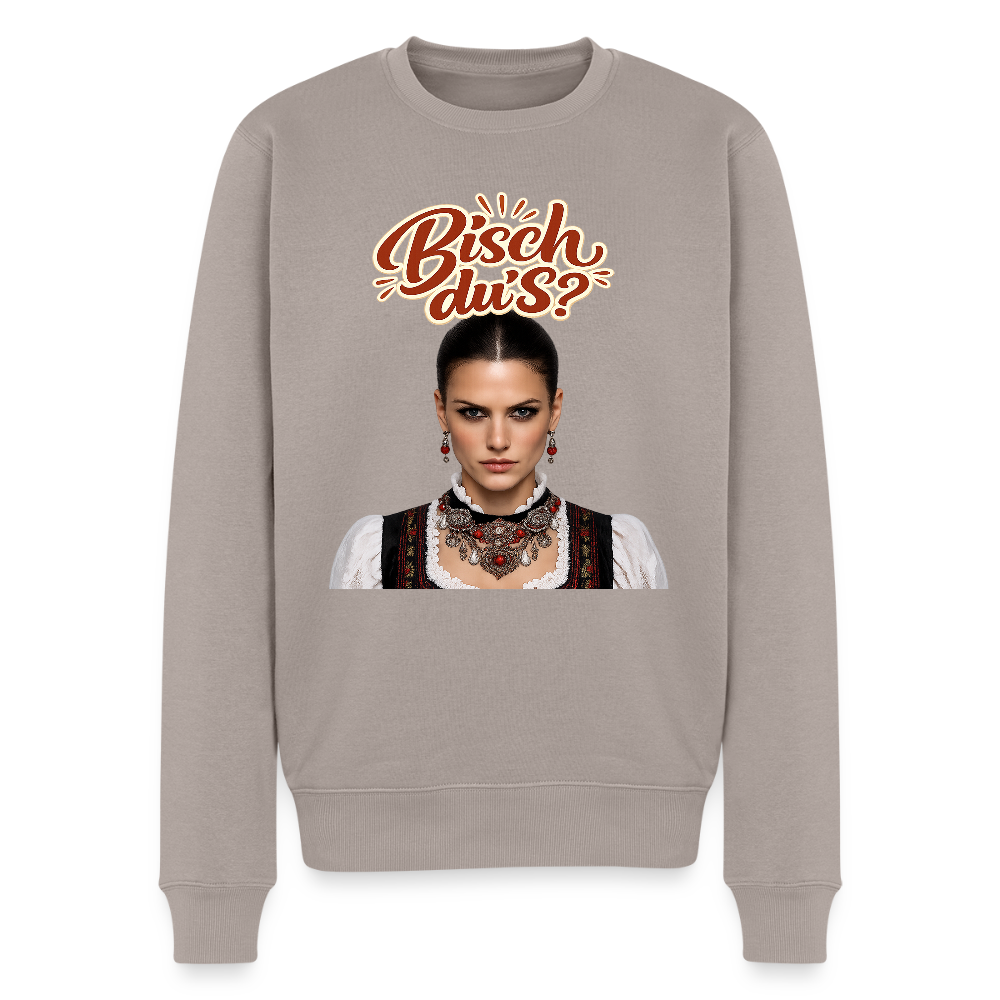 Schwarzwaldstolz – Sie weiß, wer sie isch |  Männer Premium Pullover - Taupe