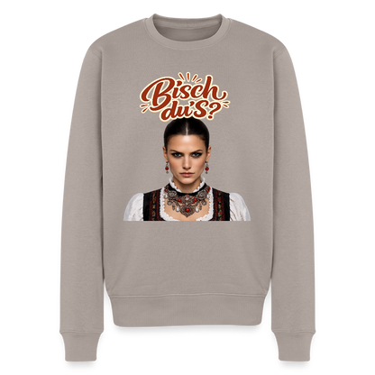 Schwarzwaldstolz – Sie weiß, wer sie isch |  Männer Premium Pullover - Taupe