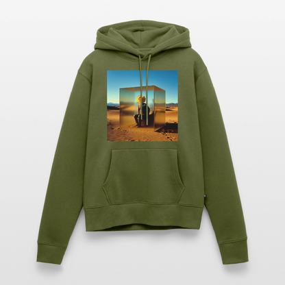 Gefühle unter Glas | Frauen Premium Hoodie - Khaki