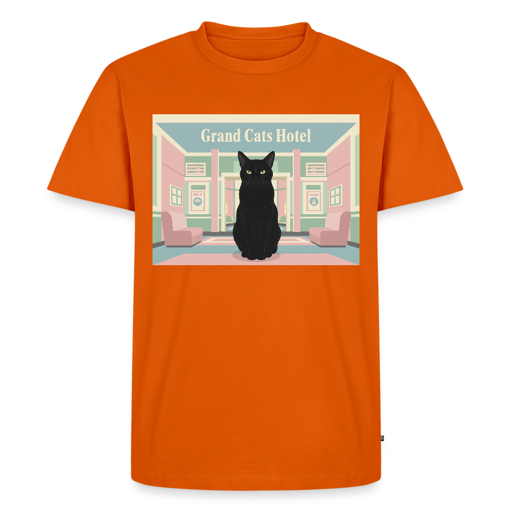 Grand Hotel Krümel | Männer Premium T-Shirt - Orange 