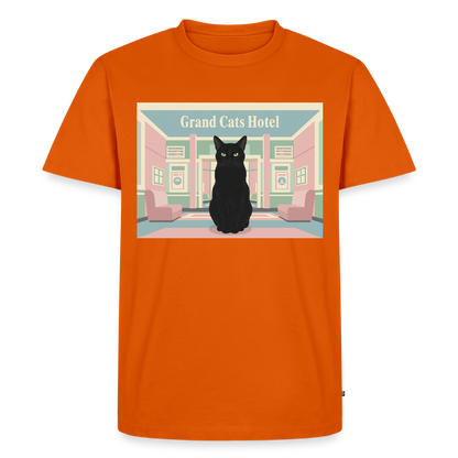 Grand Hotel Krümel | Männer Premium T-Shirt - Orange 