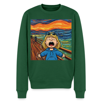 Der Schrei… manchmal bist du es selbst |  Männer Premium Pullover - Flaschengrün