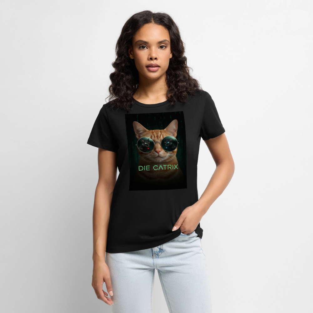 Die Catrix – Krümel erwacht | Frauen Premium T-Shirt - Schwarz