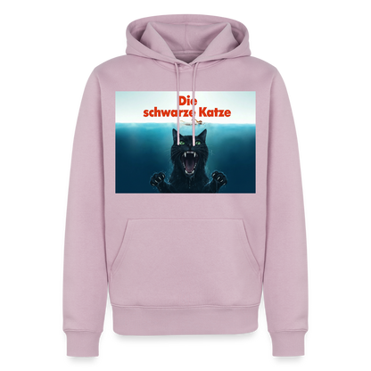 Die schwarze Katze - Krümel taucht auf | Männer Premium Hoodie - Altrosa