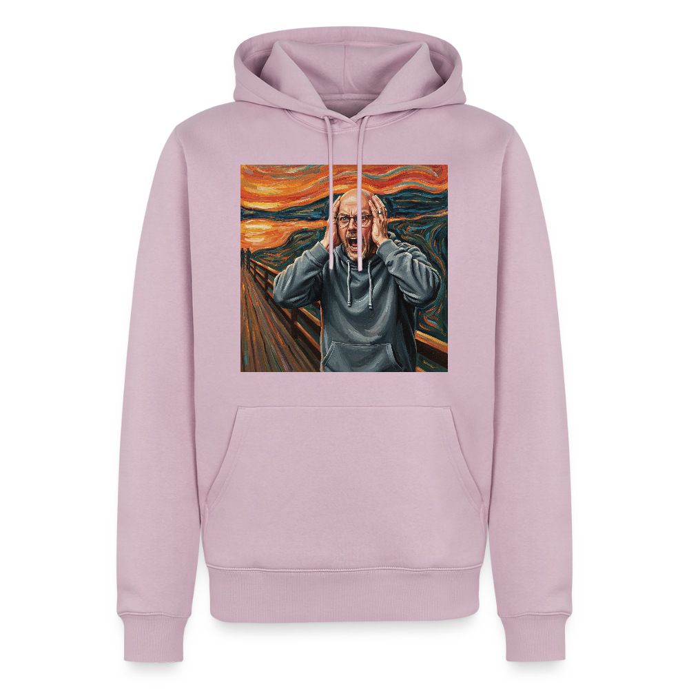 Der Schrei… wenn es wirklich reicht | Männer Premium Hoodie - Altrosa