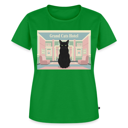 Grand Hotel Krümel | Frauen Premium T-Shirt - Grün