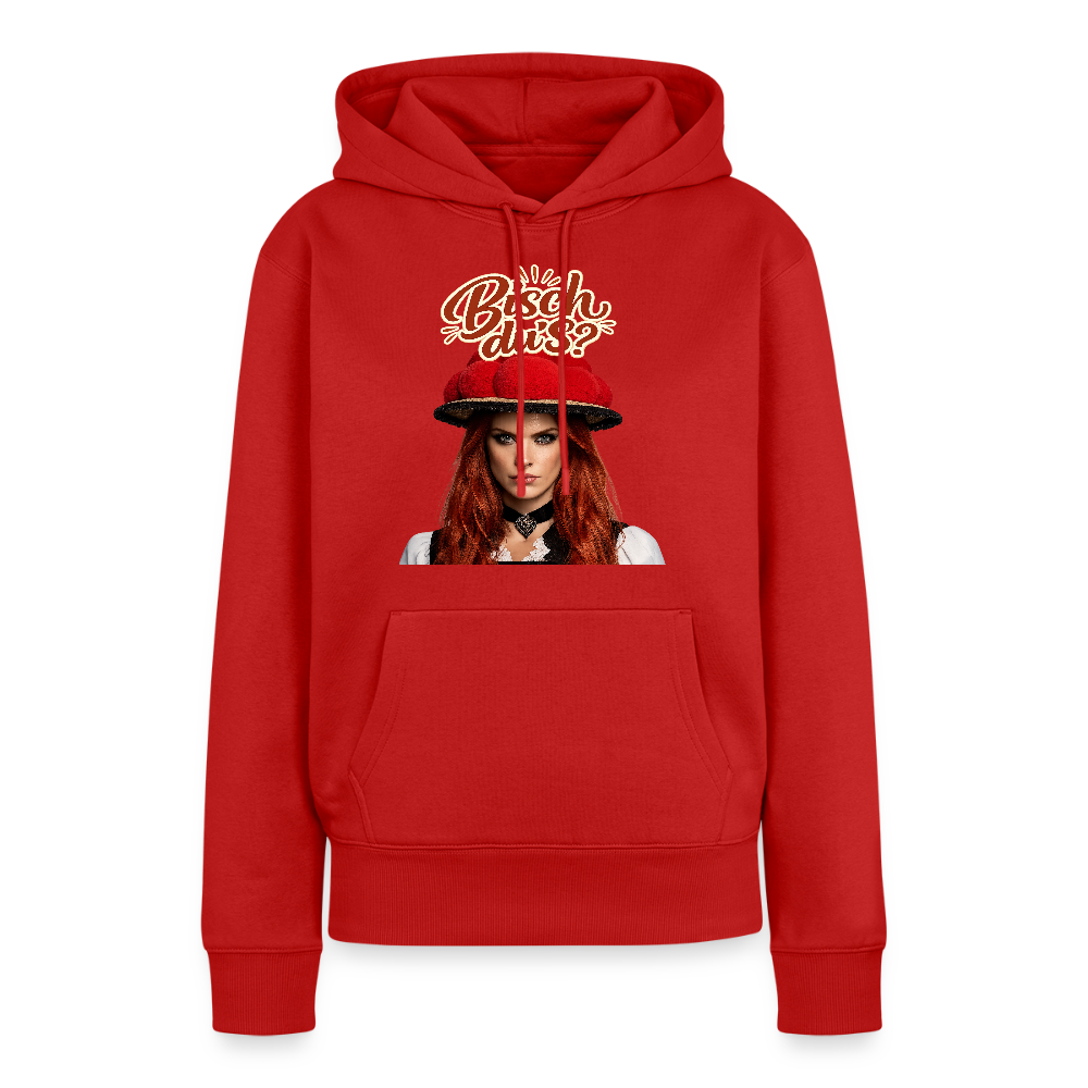 Bisch du’s? – Schwarzwaldmädel | Frauen Premium Hoodie - Rot