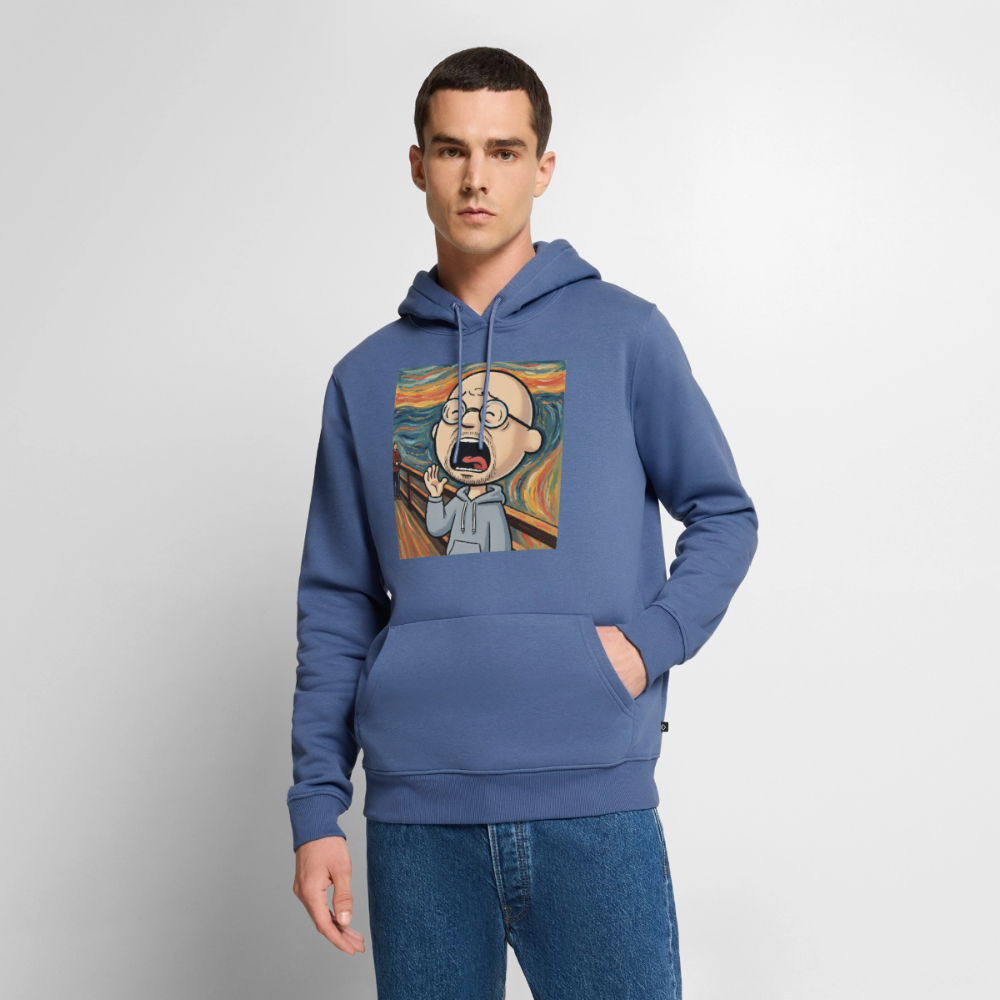 Der Schrei… aber heute bin ich dran | Männer Premium Hoodie - Taubenblau