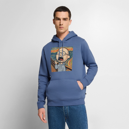 Der Schrei… aber heute bin ich dran | Männer Premium Hoodie - Taubenblau