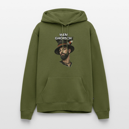 Wem ghörsch? – Alemannische Klärung | Männer Premium Hoodie - Khaki