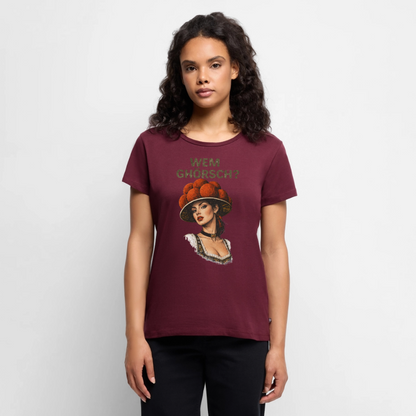Wem ghörsch? – Schwarzwald Edition | Frauen Premium T-Shirt - Burgunderrot