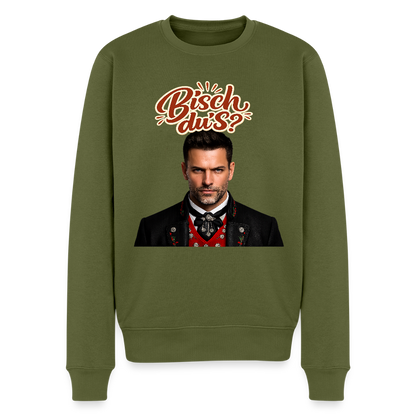 Bisch du’s? – Schwarzwaldkerl |  Männer Premium Pullover - Khaki