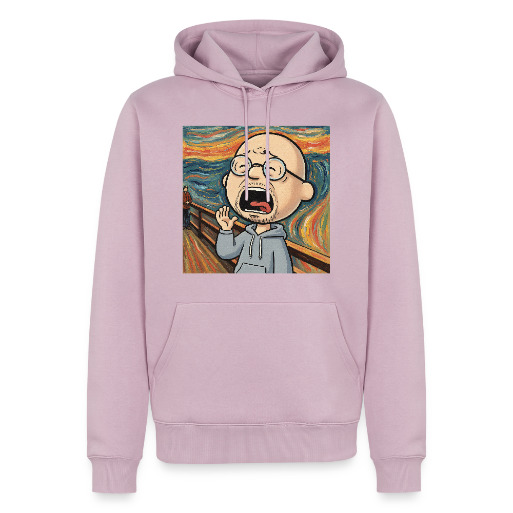 Der Schrei… aber heute bin ich dran | Männer Premium Hoodie - Altrosa