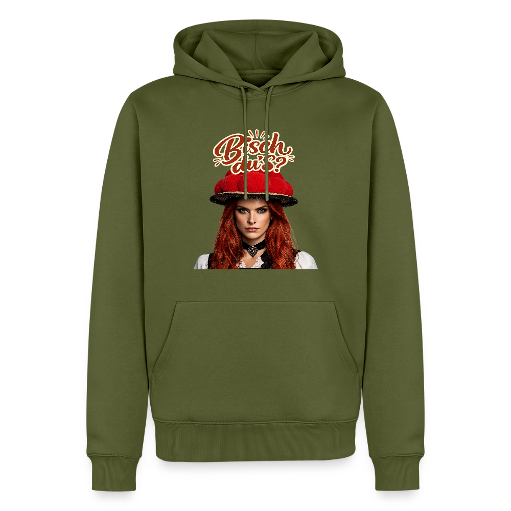 Bisch du’s? – Schwarzwaldmädel | Männer Premium Hoodie - Khaki