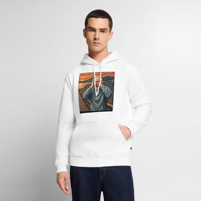 Der Schrei… wenn es wirklich reicht | Männer Premium Hoodie - Weiß