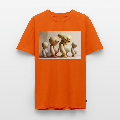 So wachsen wir also | Männer Premium T-Shirt - Orange 