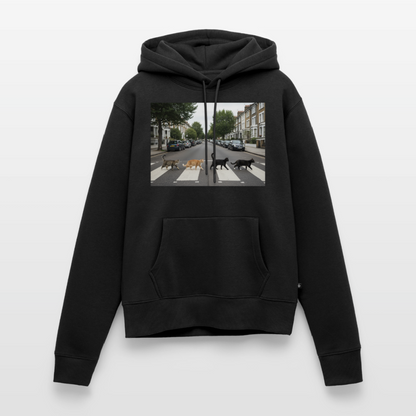 The Purrfect Crossing – Wir waren vor der Band da | Frauen Premium Hoodie - Schwarz