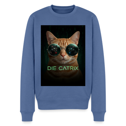 Die Catrix – Krümel erwacht |  Männer Premium Pullover - Taubenblau