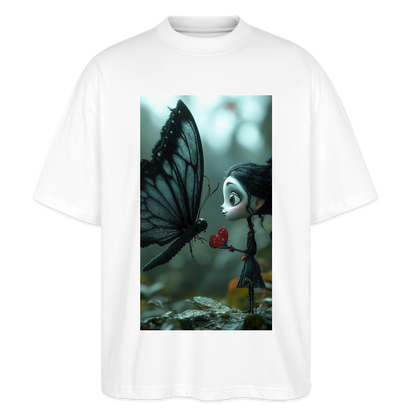 Mut für einen Moment | Stanley/Stella Oversized Unisex Bio T-Shirt Blaster - Weiß