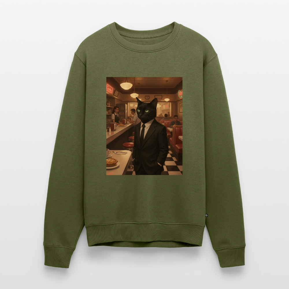 Krümel – Royale mit Pfote |  Männer Premium Pullover - Khaki