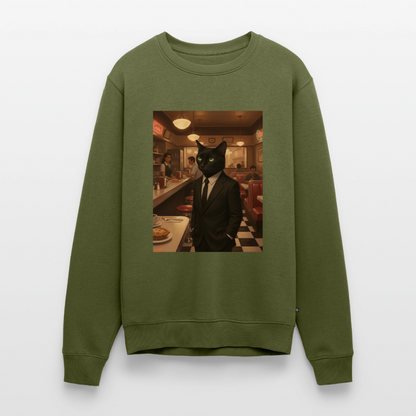 Krümel – Royale mit Pfote |  Männer Premium Pullover - Khaki