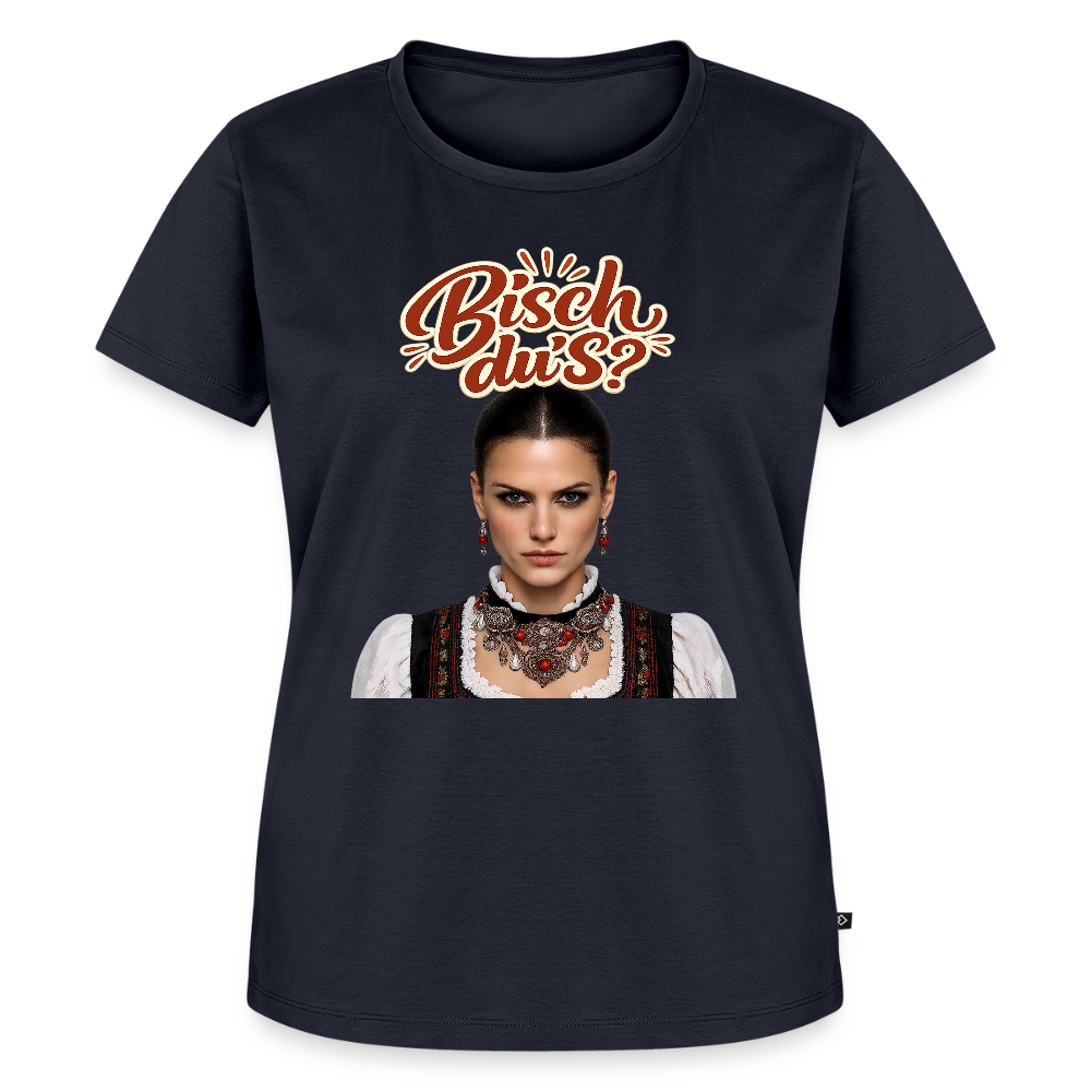 Schwarzwaldstolz – Sie weiß, wer sie isch | Frauen Premium T-Shirt - Navy