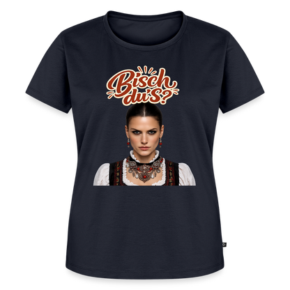 Schwarzwaldstolz – Sie weiß, wer sie isch | Frauen Premium T-Shirt - Navy