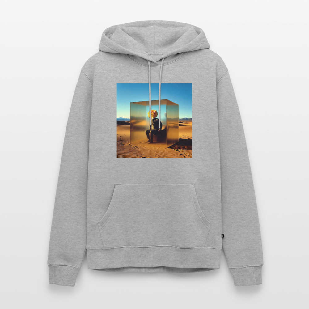 Gefühle unter Glas | Männer Premium Hoodie - Grau meliert