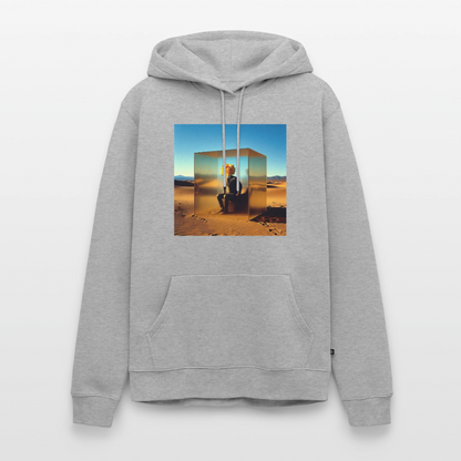 Gefühle unter Glas | Männer Premium Hoodie - Grau meliert